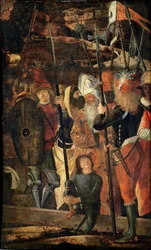 Gruppe von Orientalen, Juden und Soldaten, 1493-95